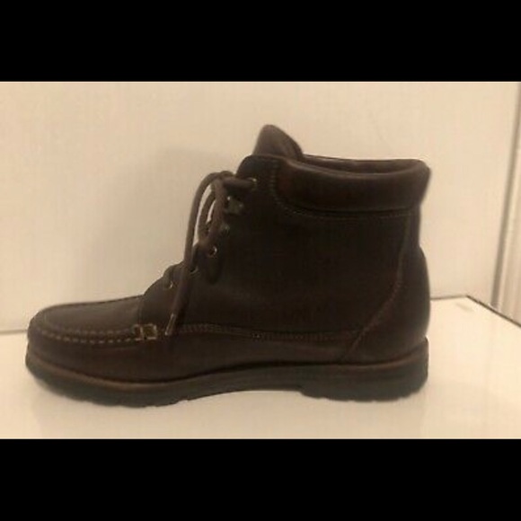 COLE HAAN Short Boot Lace-Up Brown - Picture 8 of 10